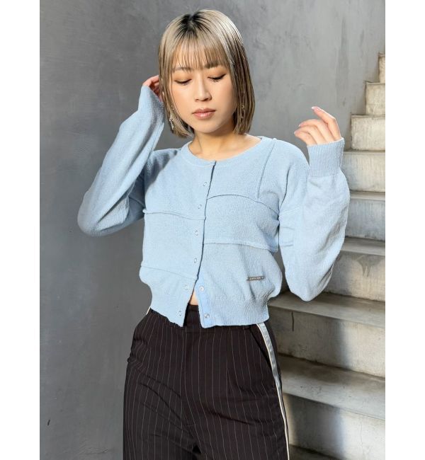 MURUA「スウィッチングカーデ」|カーディガン|