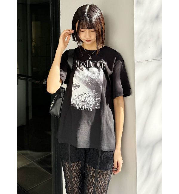 MURUA「グラフィックオーバーTシャツ」|Tシャツ・カットソー|