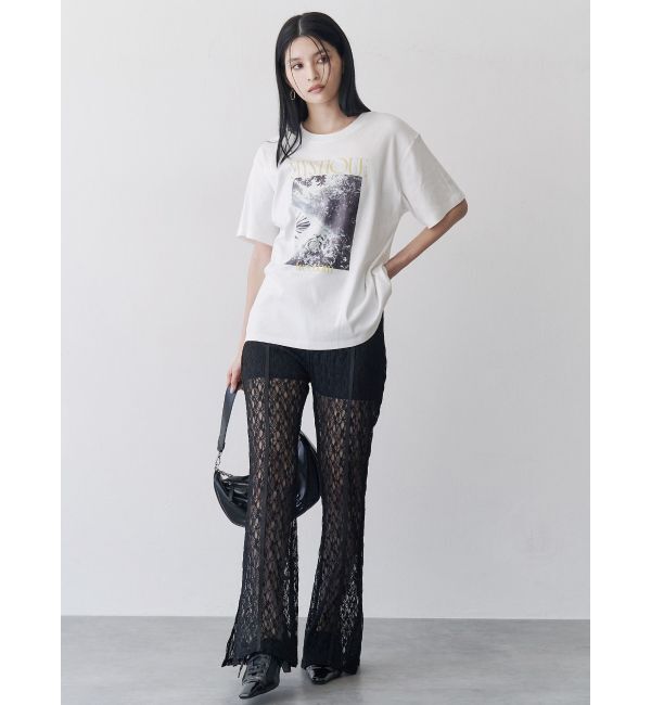 MURUA「グラフィックオーバーTシャツ」|Tシャツ・カットソー|