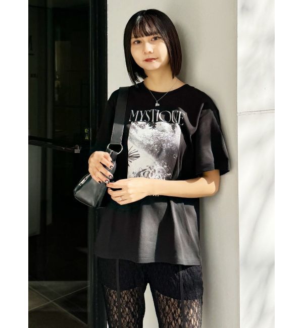 MURUA「グラフィックオーバーTシャツ」|Tシャツ・カットソー|