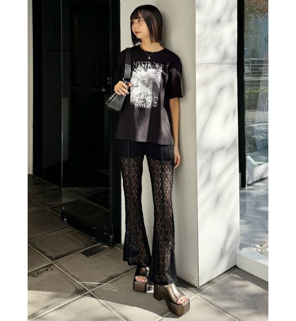 MURUA「グラフィックオーバーTシャツ」|Tシャツ・カットソー|