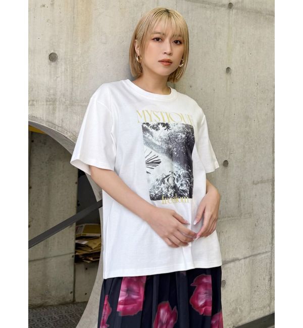 MURUA「グラフィックオーバーTシャツ」|Tシャツ・カットソー|