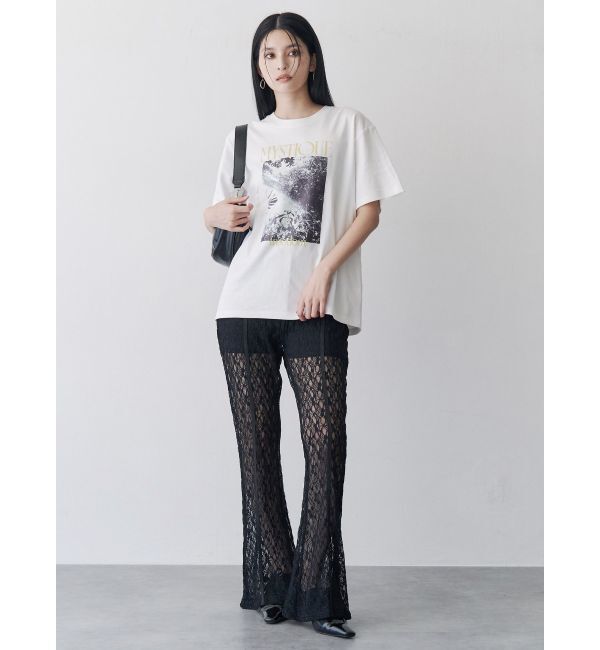 MURUA「グラフィックオーバーTシャツ」|Tシャツ・カットソー|