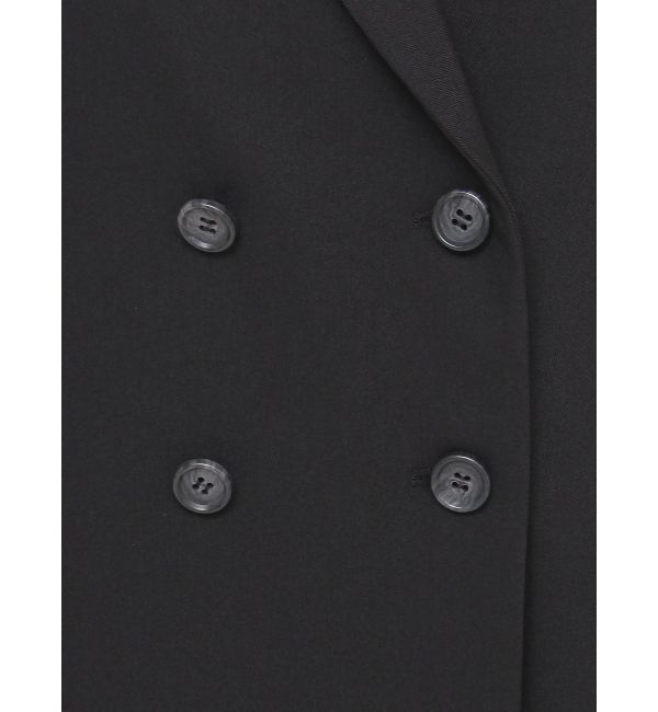 MURUA「ピークドラペルダブルミドルジレ」|ベスト・ジレ|