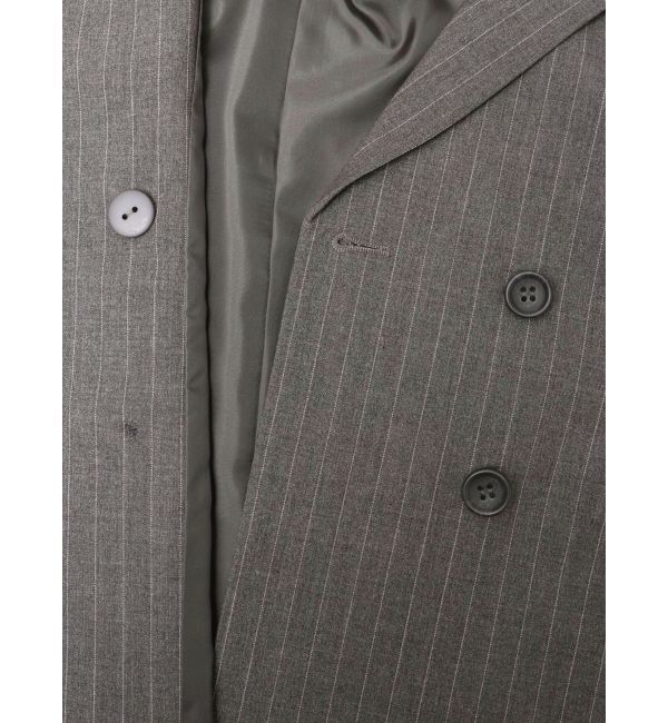 MURUA「ピークドラペルダブルミドルジレ」|ベスト・ジレ|