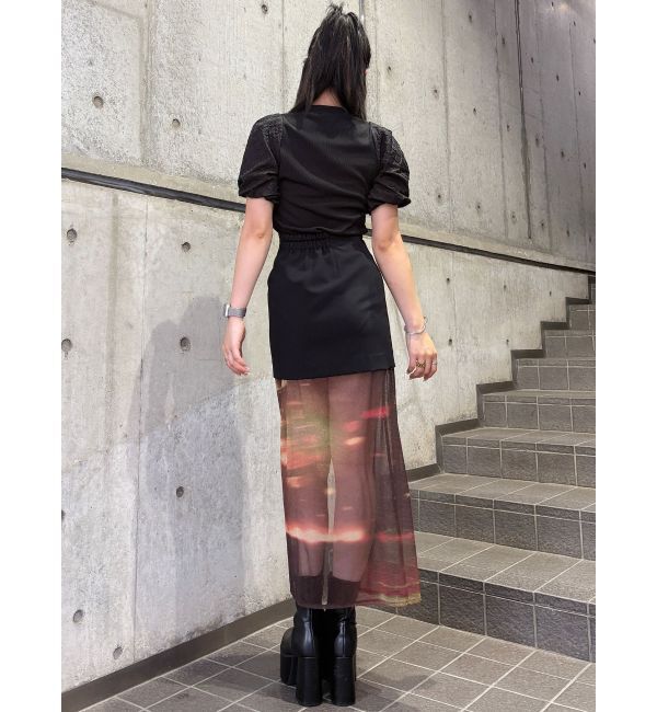 MURUA「セパレートレイヤードスカート」|スカート|