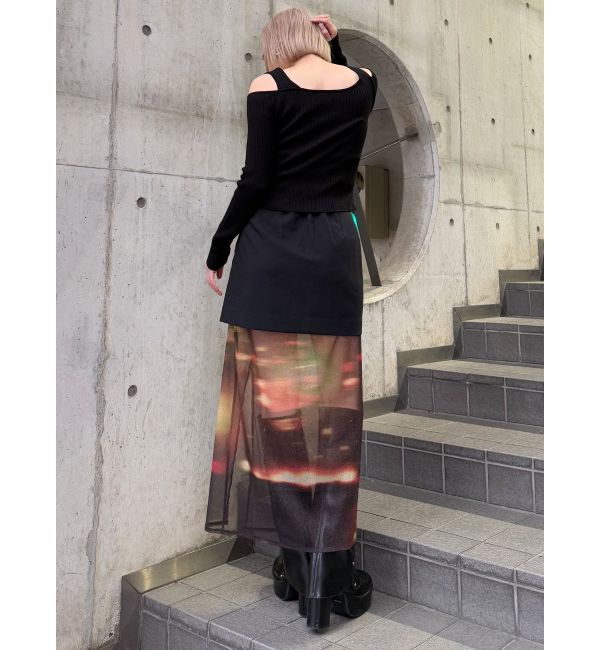 MURUA「セパレートレイヤードスカート」|スカート|