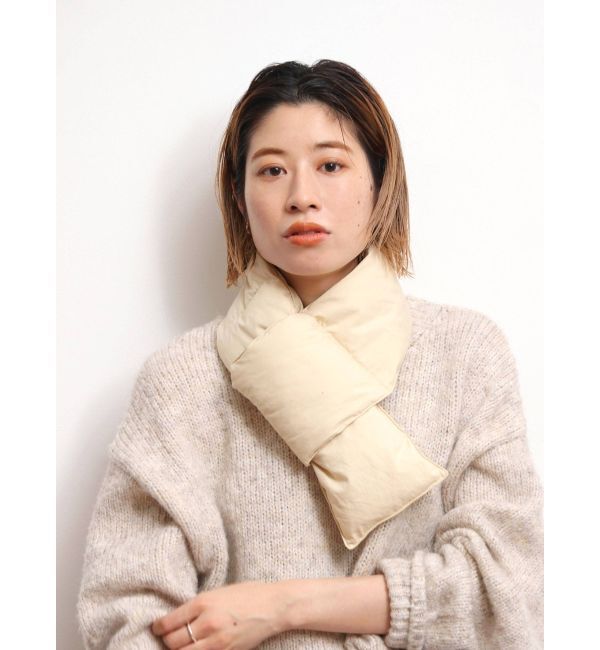 Ungrid「ウォッシャブルマフラー」|マフラー|アイボリー