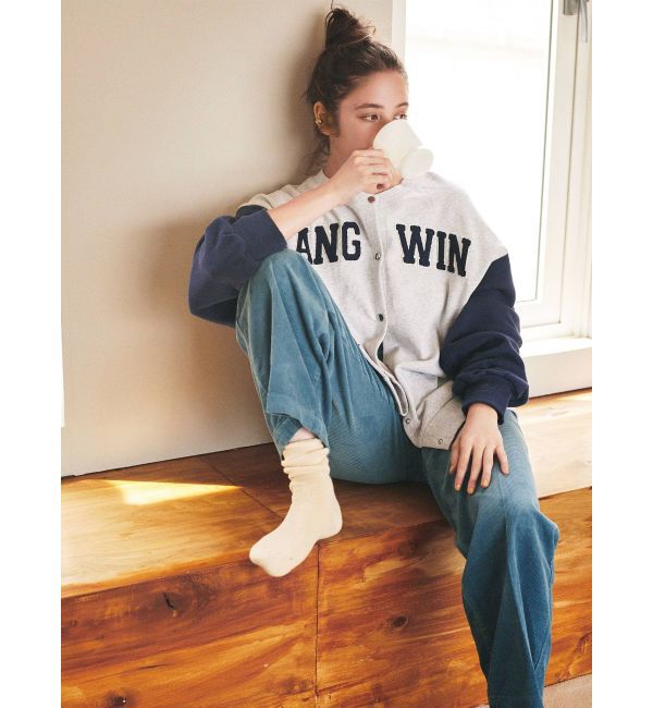 Ungrid「センタープレスカラーコーデュロイパンツ」|その他|