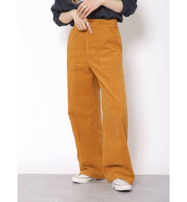 Ungrid「センタープレスカラーコーデュロイパンツ」|その他|