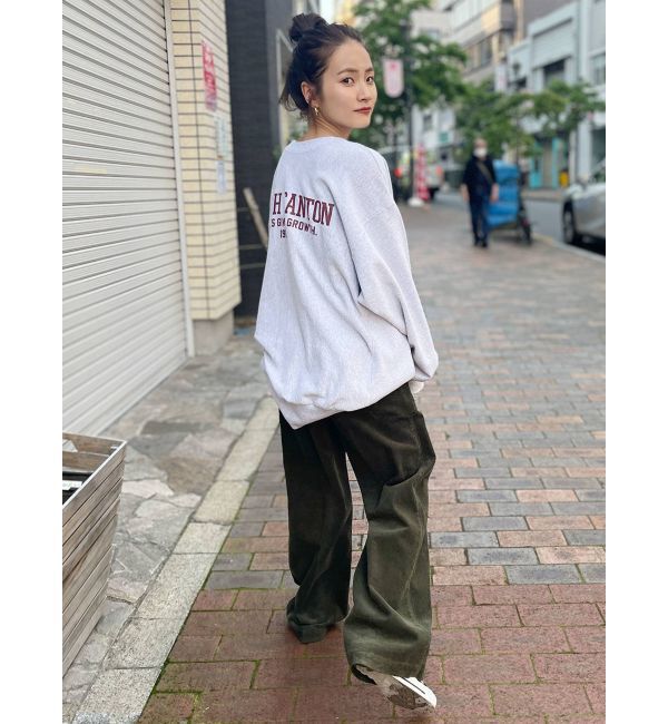 Ungrid「センタープレスカラーコーデュロイパンツ」|その他|