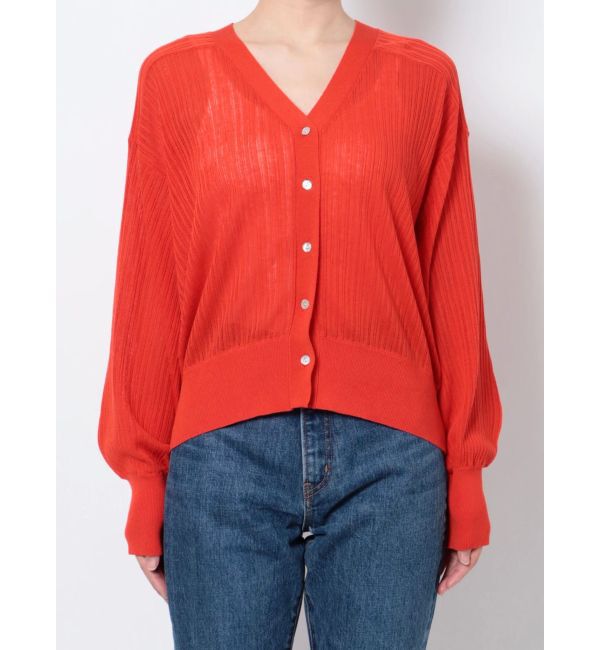 Ungrid「シアーボリュームニットカーデ」|カーディガン|