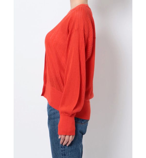 Ungrid「シアーボリュームニットカーデ」|カーディガン|