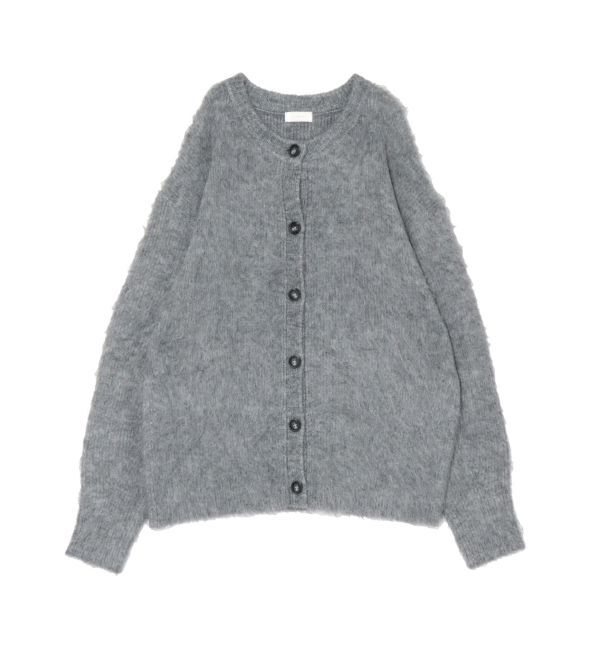 Ungrid「フェザーヤーンニットカーデ」|カーディガン|