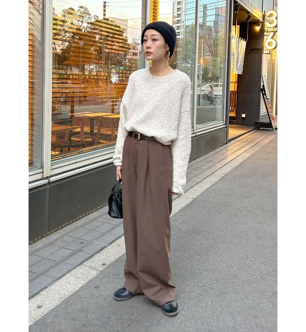 Ungrid「カラーモヘア混ルーズニット」|ニット・セーター|