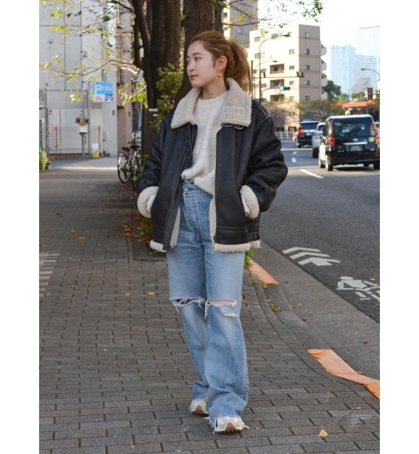 Ungrid「カラーモヘア混ルーズニット」|ニット・セーター|