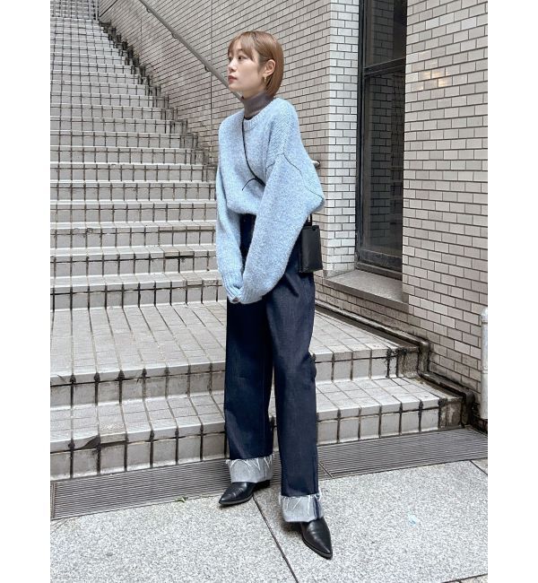 Ungrid「カラーモヘア混ルーズニット」|ニット・セーター|