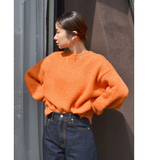 Ungrid「カラーモヘア混ルーズニット」|ニット・セーター|