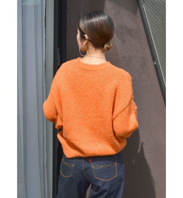 Ungrid「カラーモヘア混ルーズニット」|ニット・セーター|