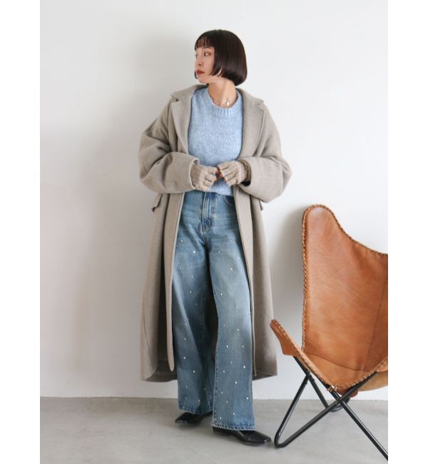 Ungrid「カラーモヘア混ルーズニット」|ニット・セーター|