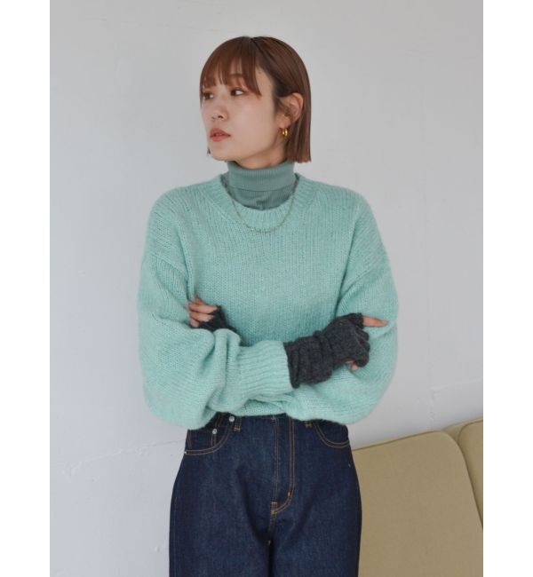 Ungrid「カラーモヘア混ルーズニット」|ニット・セーター|