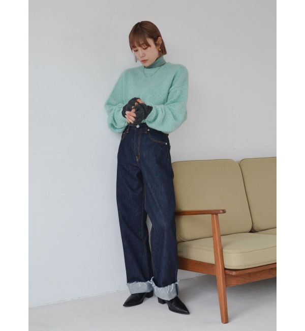 Ungrid「カラーモヘア混ルーズニット」|ニット・セーター|