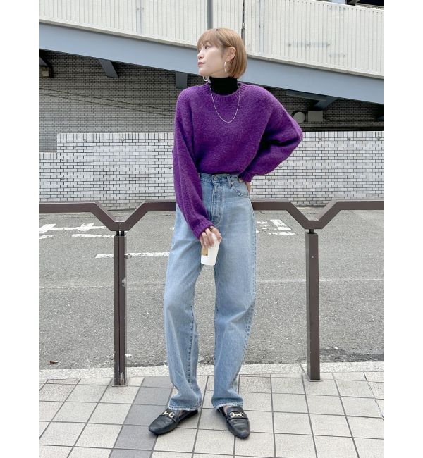 Ungrid「カラーモヘア混ルーズニット」|ニット・セーター|