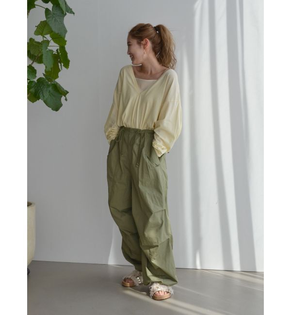 Ungrid「ミリタリールーズパンツ」|その他|