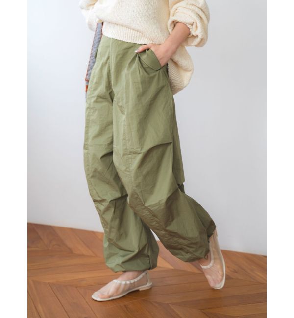 Ungrid「ミリタリールーズパンツ」|その他|カーキ