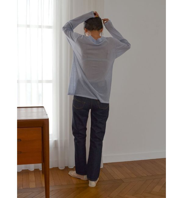 Ungrid「シアーニットフィットカーデ」|カーディガン|