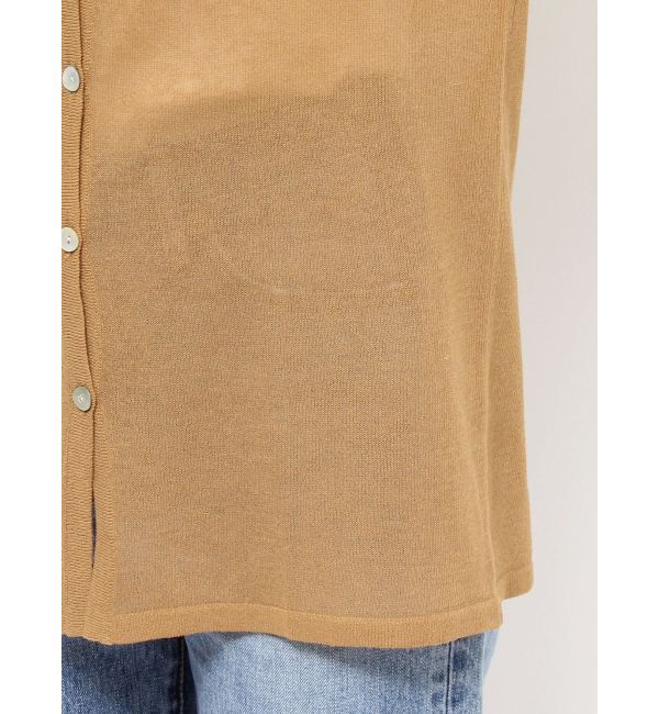 Ungrid「シアーニットフィットカーデ」|カーディガン|