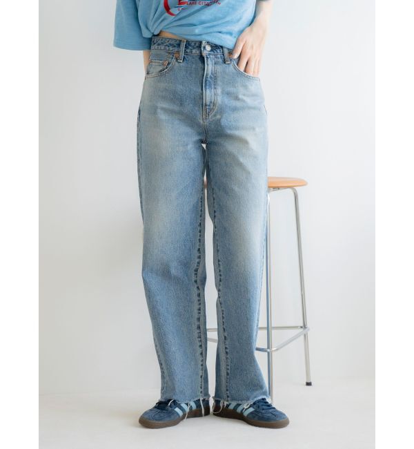 Ungrid「ハイウエストルーズテーパードデニム」|デニム|