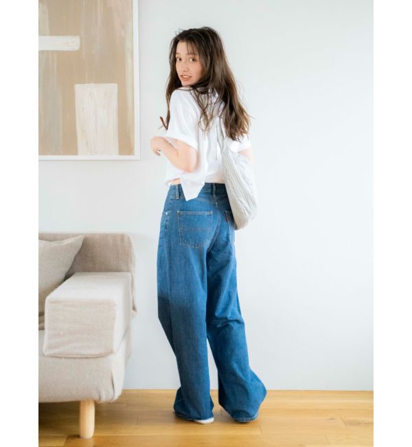 Ungrid「RUSSELL別注 ロゴTee」|Tシャツ・カットソー|