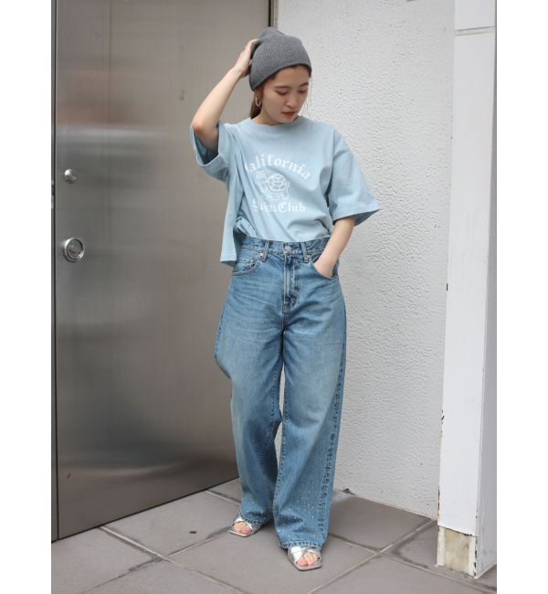 Ungrid「RUSSELL別注 ロゴTee」|Tシャツ・カットソー|