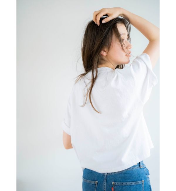 Ungrid「RUSSELL別注 ロゴTee」|Tシャツ・カットソー|