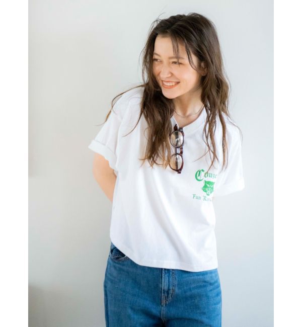 Ungrid「RUSSELL別注 ロゴTee」|Tシャツ・カットソー|