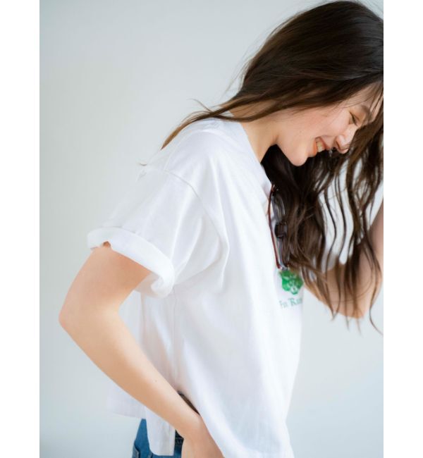 Ungrid「RUSSELL別注 ロゴTee」|Tシャツ・カットソー|
