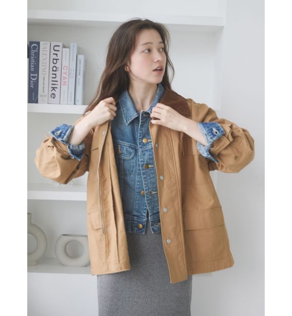 Ungrid「Lee別注デニムジャケット」|デニムジャケット|
