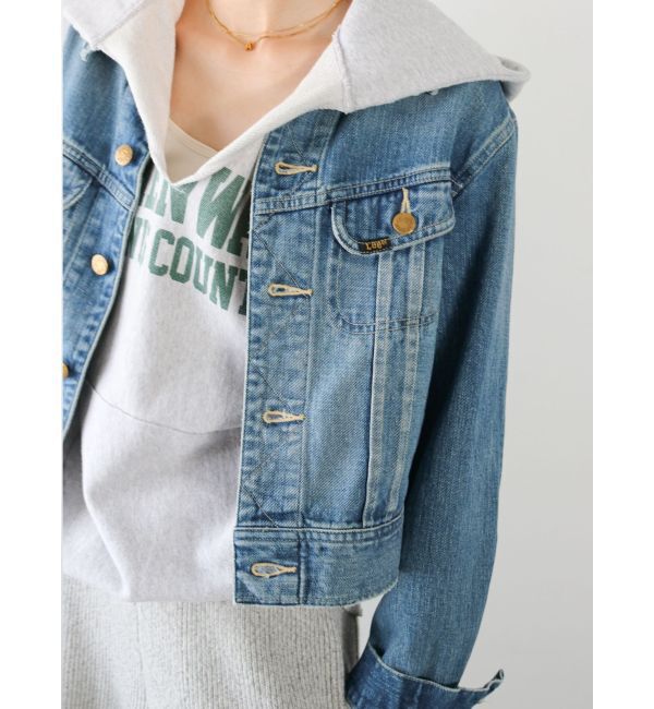 Ungrid「Lee別注デニムジャケット」|デニムジャケット|