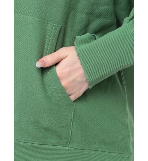 Ungrid「ダメージデザインロゴルーズパーカー」|パーカー|