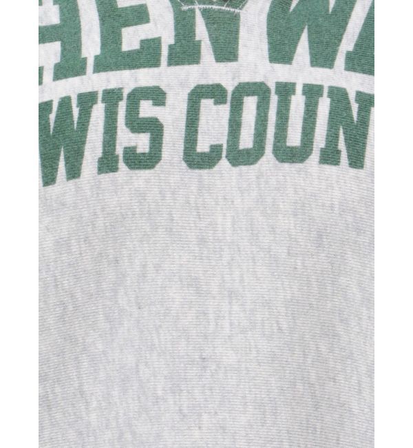 Ungrid「ダメージデザインロゴルーズパーカー」|パーカー|