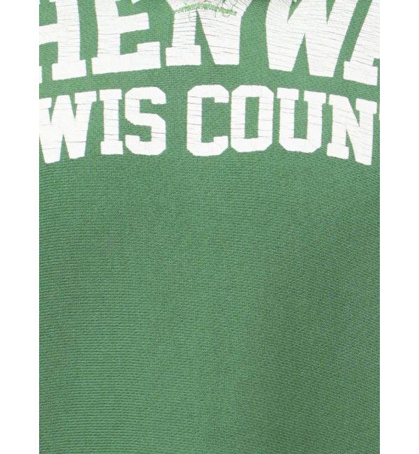 Ungrid「ダメージデザインロゴルーズパーカー」|パーカー|