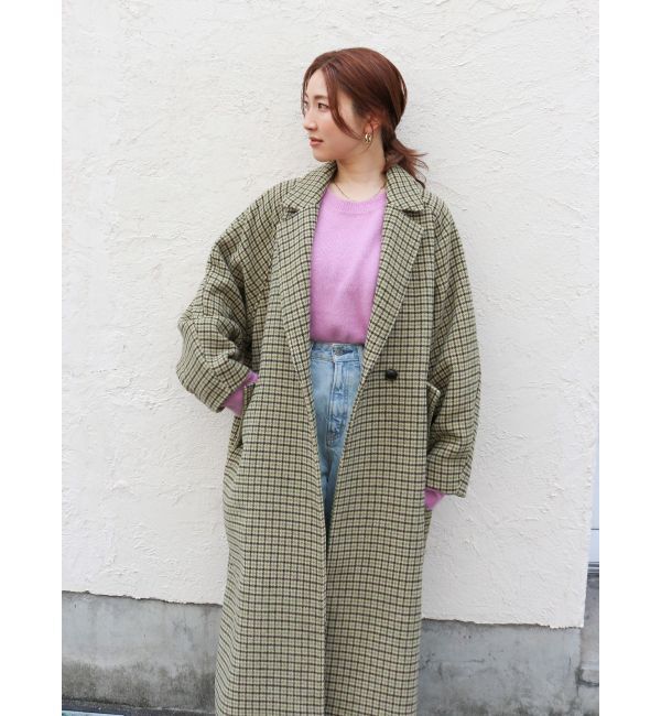 Ungrid「ルーズシルエットチェスターコート」|チェスターコート|