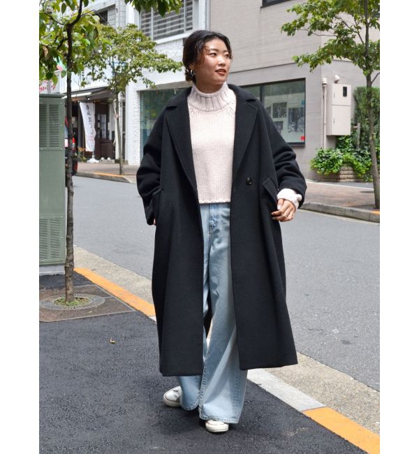 Ungrid「ルーズシルエットチェスターコート」|チェスターコート|