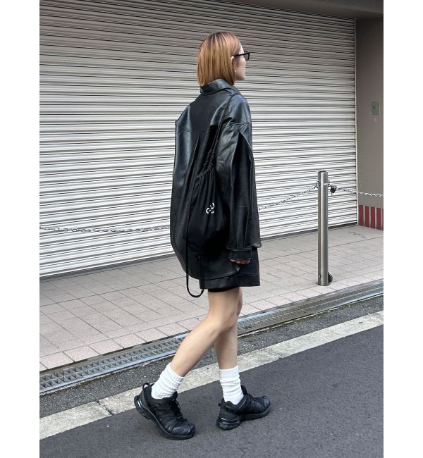 Ungrid「フェイクレザーショートパンツ」|その他|