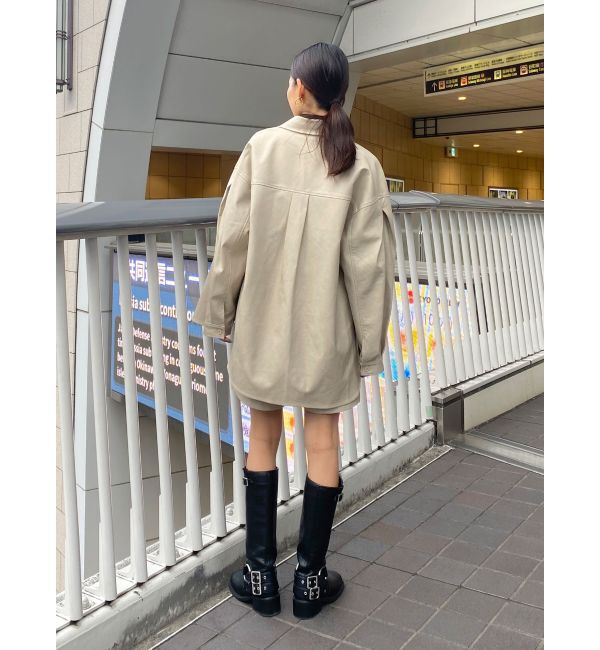 Ungrid「フェイクレザーショートパンツ」|その他|