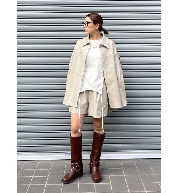 Ungrid「フェイクレザーショートパンツ」|その他|