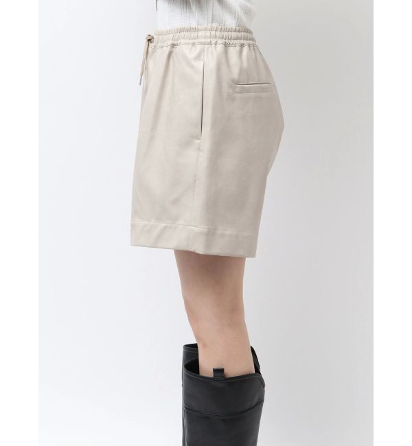 Ungrid「フェイクレザーショートパンツ」|その他|