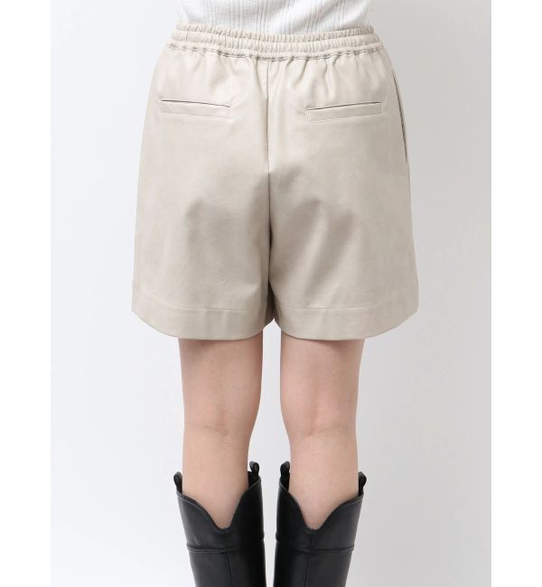 Ungrid「フェイクレザーショートパンツ」|その他|