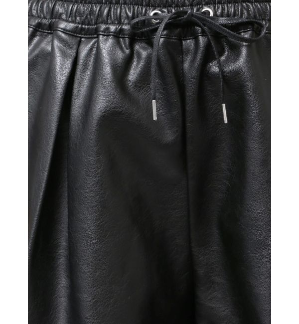 Ungrid「フェイクレザーショートパンツ」|その他|